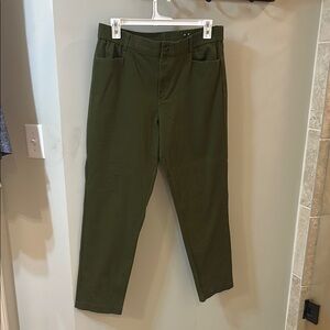 Wonderly Forest Green Relaxed Trousers